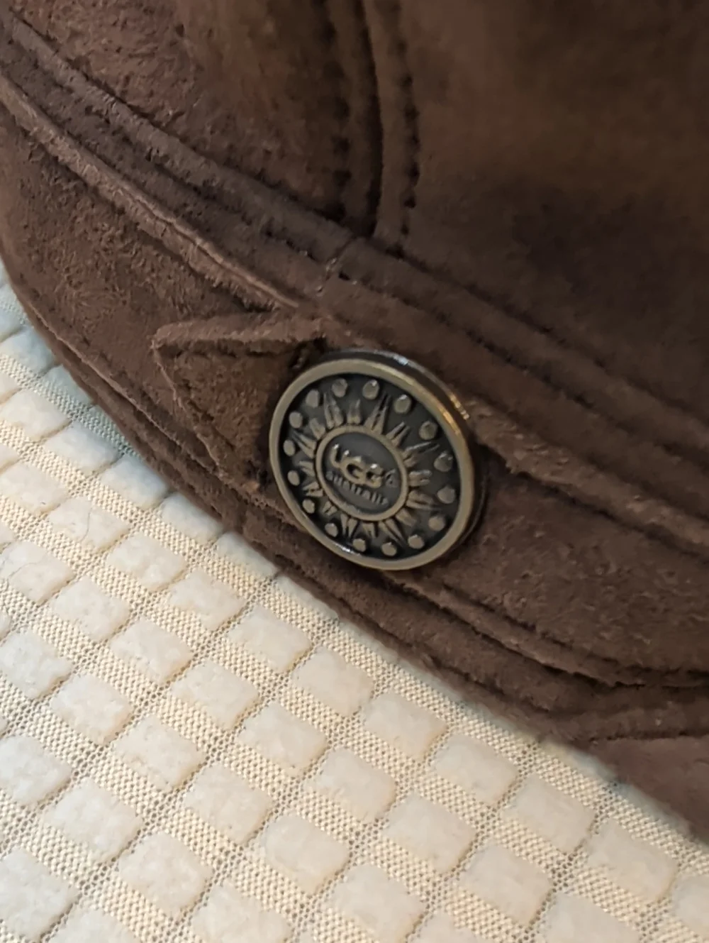 Ugg Australia Suede Newsboy Cap